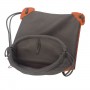 Orange Mesh Drawstring Backpacks